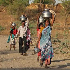 Modi's Rs 200 bn drought package for Maharashtra