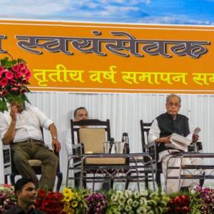 How Pranab played it safe in Nagpur