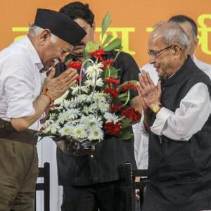 Sena says RSS may project Pranab as PM in 2019; daughter responds