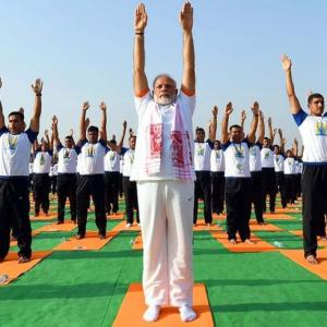 Yoga one of the most powerful unifying forces in strife-torn world: Modi