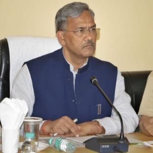 U'Khand CM loses cool, orders arrest of school principal for 'showing disrespect'
