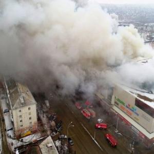 At least 64 die in Russia shopping mall fire