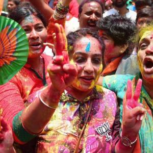 PHOTOS: Dance, dhamaal for BJP as it wins another election