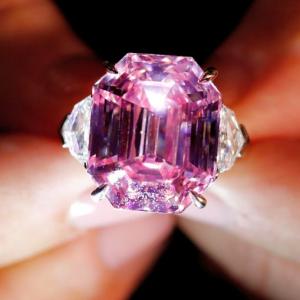 The $50 million pink diamond