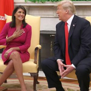 Haley to join private sector, hopefully make a lot of money: Trump