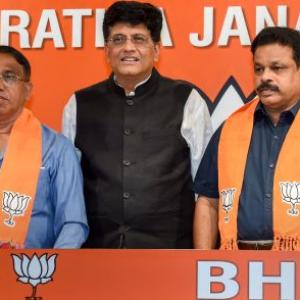 Big twist in Goa politics: 2 Congress MLAs join BJP