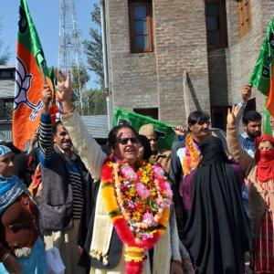 Civic polls: BJP sweeps Jammu, make gains in Kashmir