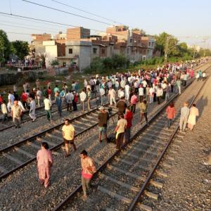 People couldn't hear horn of the train due to firecrackers: Locals