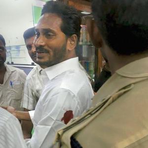 YSRC chief Reddy injured in knife attack at airport, assailant held