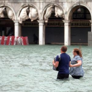 PHOTOS: Venice sinks under worst floods since 1966