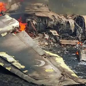 IAF's MiG-27 jet crashes in Jodhpur, pilot ejects safely