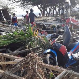 384 killed by quake-triggered tsunami in Indonesia