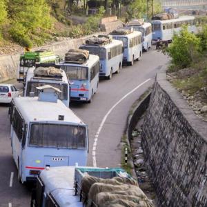 Amid protest MHA defends highway ban in Kashmir