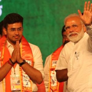 BJP's Tejasvi Surya is young but no novice in politics