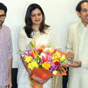 Priyanka Chaturvedi quits Congress, joins Shiv Sena