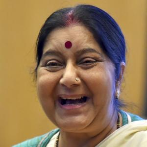The journalist who spoke last to Sushma Swaraj