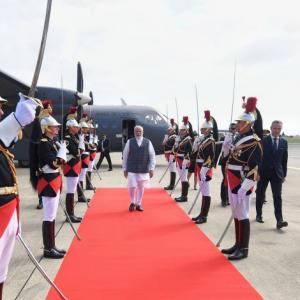 PHOTOS: PM Modi meet world leaders at G7