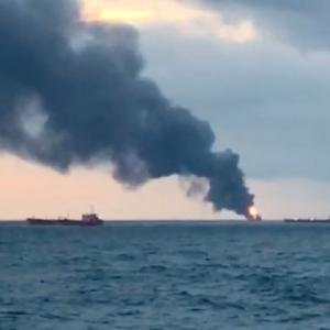 14 killed as ships with Indian, Turkish crews catch fire near Russia