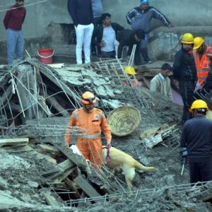 6 killed as four-storey building collapses in Gurugram
