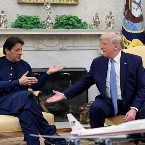 Resolve tensions bilaterally: Trump tells Imran