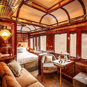 On board the world's most luxurious train