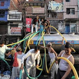PHOTOS: Delhi-Mumbai's struggle for water