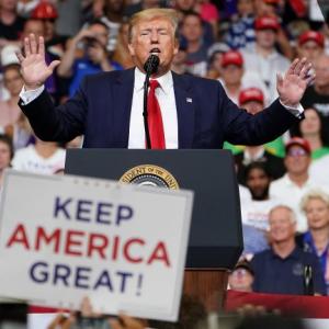 Trump launches 2020 re-election bid at Florida rally
