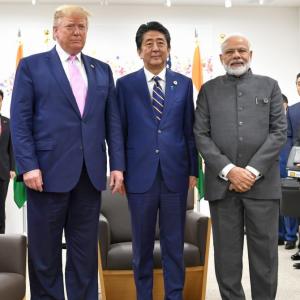 Modi, Trump, Abe hold 2nd 'JAI' trilateral meet