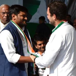Patidar leader Hardik Patel joins Congress