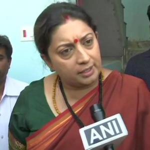 Smriti accuses Rahul of booth capturing in Amethi
