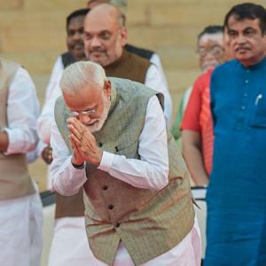 Modi takes oath as PM for 2nd term; Shah joins cabinet
