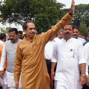 Thackeray sails through floor test; BJP MLAs skip vote
