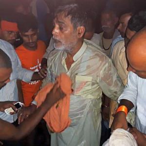BJP MP, on flood survey, falls into river in Patna