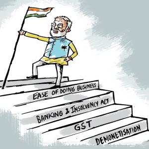 Economy: 'Modi's the right man for the job'