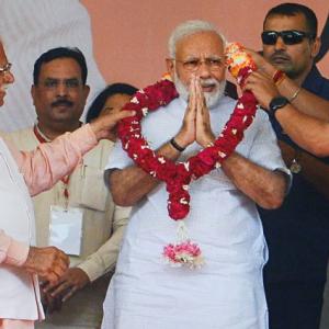Big changes happened in country in 100 days: Modi