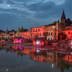 PHOTOS: Ayodhya comes alive ahead of Ram Mandir event