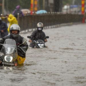 Heavy rains batter Mumbai; trains, road traffic hit