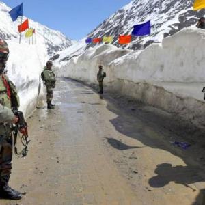 Troops with shoulder-fired missiles deployed in Ladakh