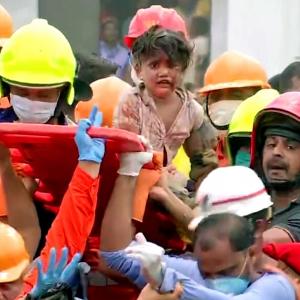 Raigad miracle: 4-yr-old rescued from building rubble