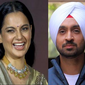 Kangana, Diljit in Twitter war over farmers' protest