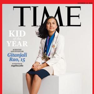 Indian-American teen Gitanjali Rao on TIME cover