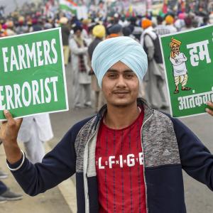 'Farmers won't let India become slaves'