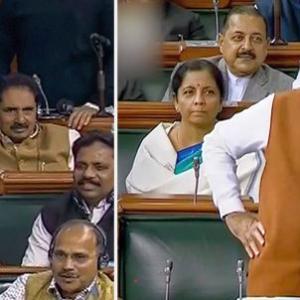 Modi's 'tubelight' jibe at Rahul Gandhi in Lok Sabha