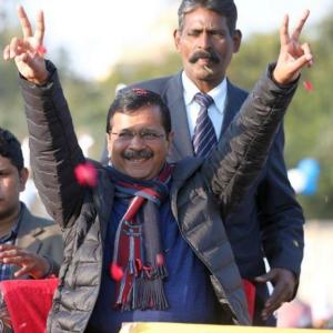 Kejriwal-led AAP will sweep Delhi, predict exit polls