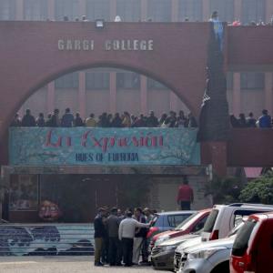 Gargi incident: FIR filed, anguished students protest