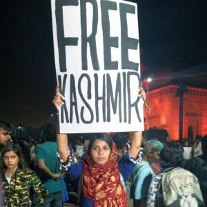 'Free Kashmir' poster in Mumbai kicks up storm