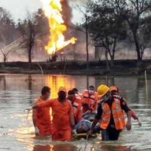 Fire at Assam gas well periphery doused