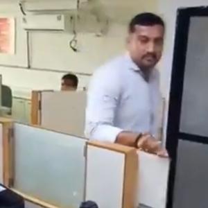 Guj cop arrested for assaulting woman bank employee