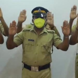 SEE: Kerala cops do 'handwashing' dance