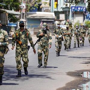 Over 500 COVID-19 cases in 5 paramilitary forces